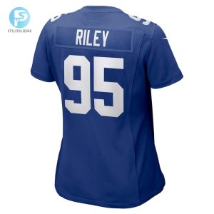 Womens New York Giants Jordon Riley Nike Royal Team Game Jersey stylepulseusa 1 2