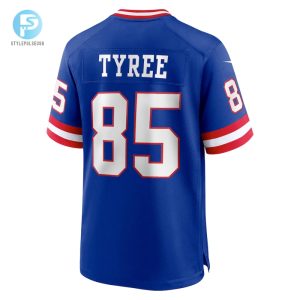 Mens New York Giants David Tyree Nike Royal Classic Retired Player Game Jersey stylepulseusa 1 2