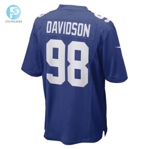 Mens New York Giants D.J. Davidson Nike Royal Game Player Jersey stylepulseusa 1 2