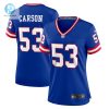 Womens New York Giants Harry Carson Nike Royal Classic Retired Player Game Jersey stylepulseusa 1