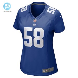 Womens New York Giants Bobby Okereke Nike Royal Game Player Jersey stylepulseusa 1 4