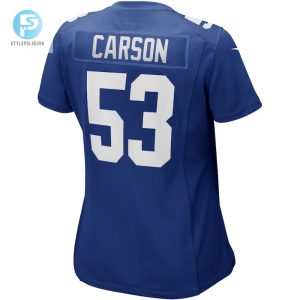 Womens New York Giants Harry Carson Nike Royal Game Retired Player Jersey stylepulseusa 1 2