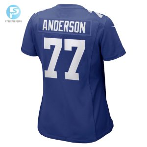 Womens New York Giants Jack Anderson Nike Royal Game Player Jersey stylepulseusa 1 2