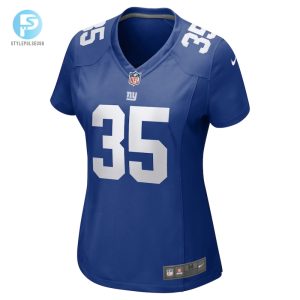 Womens New York Giants Leonard Johnson Nike Royal Game Player Jersey stylepulseusa 1 4