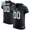 Mens New York Jets Nike Stealth Black Vapor Untouchable Elite Custom Jersey stylepulseusa 1