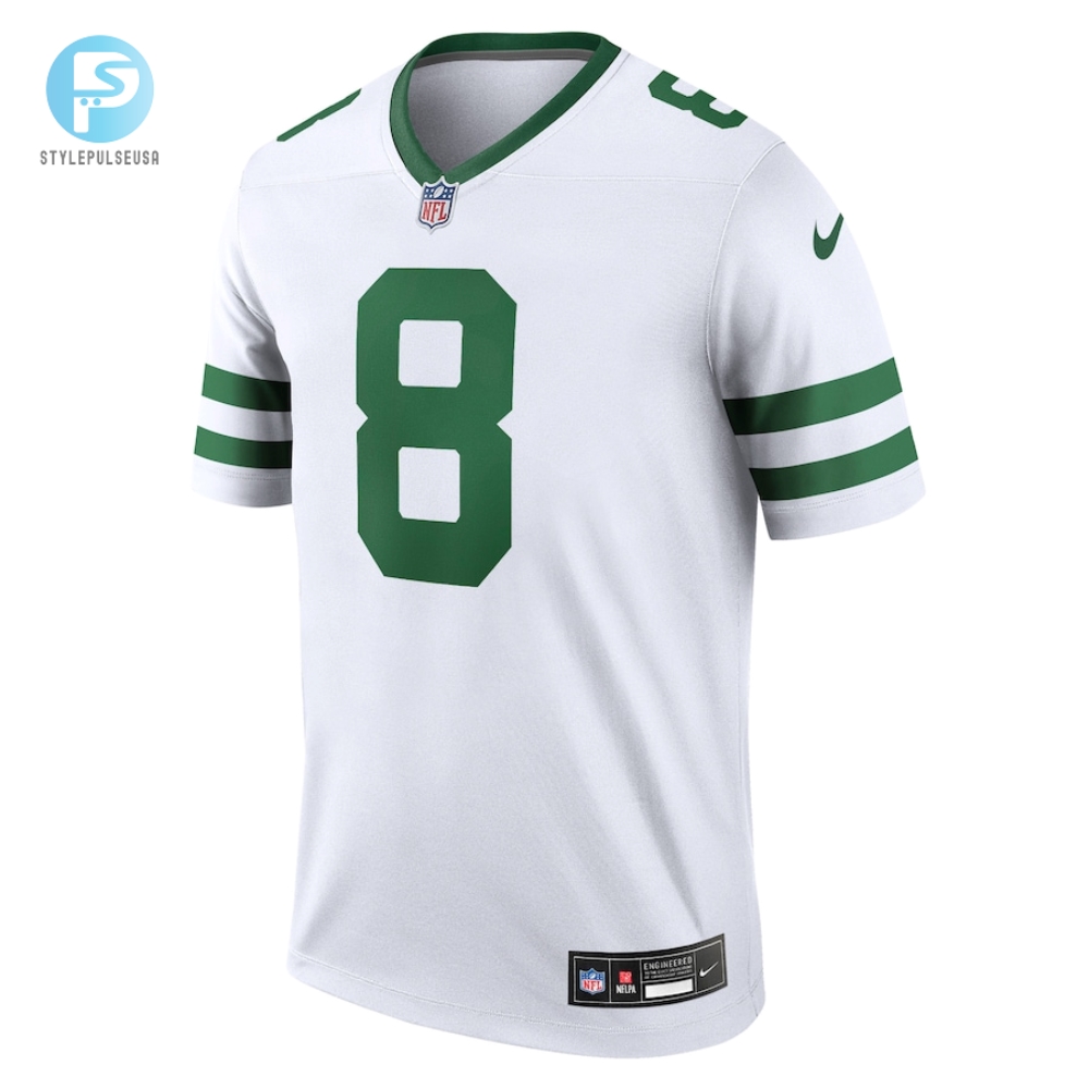 Mens New York Jets Aaron Rodgers Nike Spotlight White Alternate Legend Player Jersey 