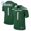 Mens New York Jets Ahmad Sauce Gardner Nike Green Player Game Jersey stylepulseusa 1