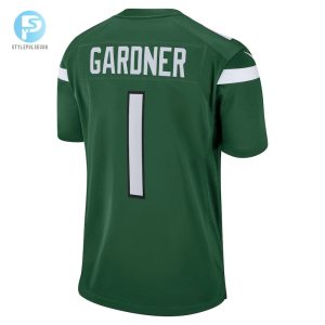 Mens New York Jets Ahmad Sauce Gardner Nike Green Player Game Jersey stylepulseusa 1 2