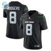 Mens New York Jets Aaron Rodgers Nike Black Vapor Untouchable Limited Jersey stylepulseusa 1