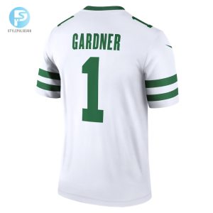 Mens New York Jets Sauce Gardner Nike White Alternate Legend Jersey stylepulseusa 1 2