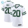 Mens New York Jets Breece Hall Nike White Legacy Player Game Jersey stylepulseusa 1