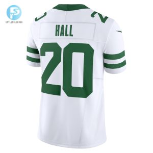 Mens New York Jets Breece Hall Nike White Vapor F.U.S.E. Limited Jersey stylepulseusa 1 2