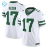 Mens New York Jets Garrett Wilson Nike White Vapor F.U.S.E. Limited Jersey stylepulseusa 1