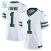 Mens New York Jets Ahmad Sauce Gardner Nike White Vapor F.U.S.E. Limited Jersey stylepulseusa 1