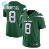 Mens New York Jets Aaron Rodgers Nike Gotham Green Vapor Untouchable Limited Jersey stylepulseusa 1