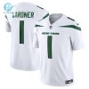 Mens New York Jets Ahmad Sauce Gardner Nike White Vapor F.U.S.E. Limited Jersey stylepulseusa 1 3