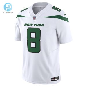 Mens New York Jets Aaron Rodgers Nike Spotlight White Vapor F.U.S.E. Limited Jersey stylepulseusa 1 1