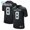 Youth New York Jets Aaron Rodgers Nike Black Game Jersey stylepulseusa 1