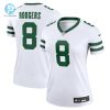 Womens New York Jets Aaron Rodgers Nike Spotlight White Alternate Legend Player Jersey stylepulseusa 1