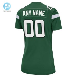 Womens Nike Gotham Green New York Jets Custom Game Jersey stylepulseusa 1 2