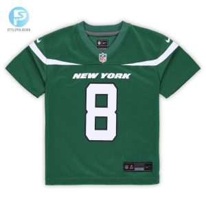 Preschool New York Jets Aaron Rodgers Nike Gotham Green Game Jersey stylepulseusa 1 1