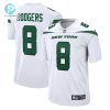 Mens New York Jets Aaron Rodgers Nike White Game Jersey stylepulseusa 1