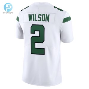 Mens New York Jets Zach Wilson Nike Spotlight White Vapor Limited Jersey stylepulseusa 1 2