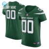 Mens New York Jets Nike Gotham Green Vapor Untouchable Elite Custom Jersey stylepulseusa 1