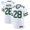 Mens New York Jets Curtis Martin Nike White Legacy Retired Player Game Jersey stylepulseusa 1