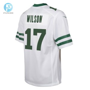 Youth New York Jets Garrett Wilson Nike White Game Jersey stylepulseusa 1 2