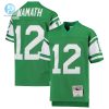 Youth New York Jets Joe Namath Mitchell Ness Green 1968 Legacy Retired Player Jersey stylepulseusa 1