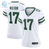 Womens New York Jets Garrett Wilson Nike White Player Jersey stylepulseusa 1