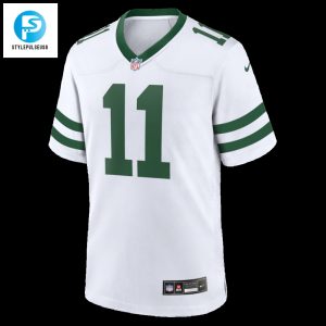 Mens New York Jets Jermaine Johnson Ii Nike Spotlight White Alternate Game Jersey stylepulseusa 1 1