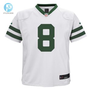 Preschool New York Jets Aaron Rodgers Nike White Alternate Game Jersey stylepulseusa 1 1