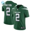 Mens New York Jets Zach Wilson Nike Gotham Green Vapor Limited Jersey stylepulseusa 1