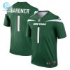 Mens New York Jets Ahmad Gardner Nike Green Legend Jersey stylepulseusa 1