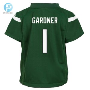 Toddler New York Jets Ahmad Sauce Gardner Nike Green Game Jersey stylepulseusa 1 2