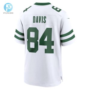 Mens New York Jets Corey Davis Nike White Legacy Player Game Jersey stylepulseusa 1 2