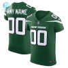 Mens New York Jets Nike Gotham Green Vapor F.U.S.E. Elite Custom Jersey stylepulseusa 1