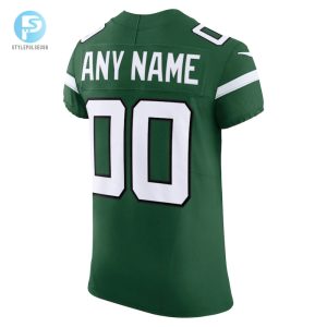 Mens New York Jets Nike Gotham Green Vapor F.U.S.E. Elite Custom Jersey stylepulseusa 1 2