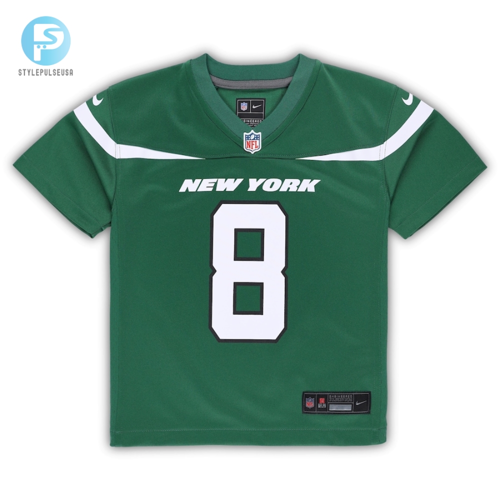 Toddler New York Jets Aaron Rodgers Nike Gotham Green Game Jersey 