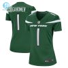 Womens New York Jets Ahmad Sauce Gardner Nike Green Player Jersey stylepulseusa 1