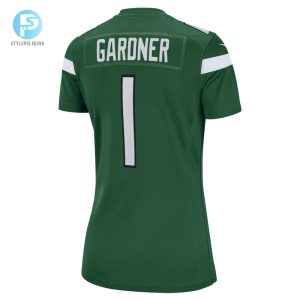 Womens New York Jets Ahmad Sauce Gardner Nike Green Player Jersey stylepulseusa 1 2