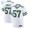 Mens New York Jets C.J. Mosley Nike White Legacy Player Game Jersey stylepulseusa 1