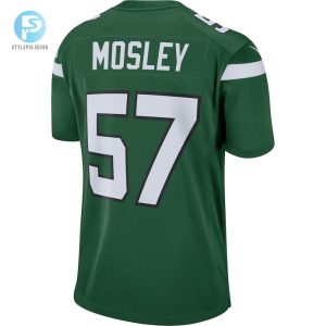 Mens New York Jets C.J. Mosley Nike Gotham Green Game Jersey stylepulseusa 1 2