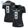 Womens New York Jets Aaron Rodgers Nike Black Player Jersey stylepulseusa 1