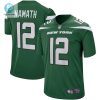 Mens New York Jets Joe Namath Nike Gotham Green Game Retired Player Jersey stylepulseusa 1