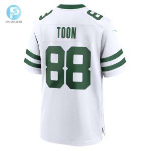 Mens New York Jets Al Toon Nike White Legacy Retired Player Game Jersey stylepulseusa 1 2