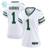 Womens New York Jets Ahmad Sauce Gardner Nike White Player Jersey stylepulseusa 1