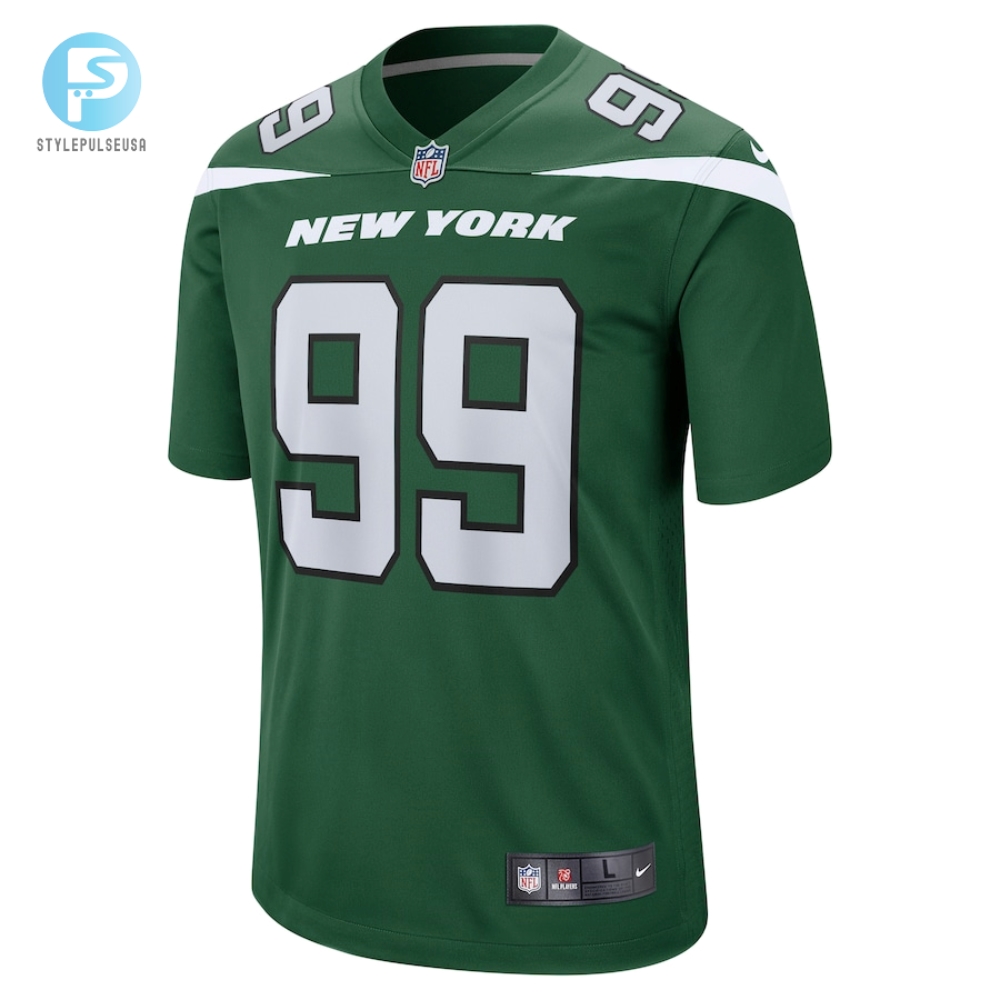 Mens New York Jets Will Mcdonald Iv Nike Gotham Green 2023 Nfl Draft First Round Pick Game Jersey 